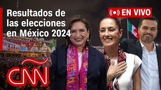 Así fue la jornada y los resultados de las elecciones en México 2024 Sheinbaum Gálvez y Máynez [upl. by Peyter]