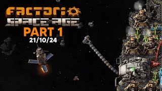 Factorio Space Age  Part 1 [upl. by Kos771]