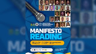 KNUST SRC MANIFESTO READING 2023 [upl. by Gustav]