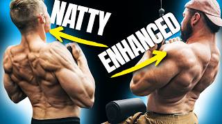 Natty Vs Enhanced Back Workout What’s the Difference [upl. by Annnora]