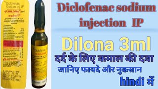 Dilona injectionDiclofenac sodium injection IPpain killer injection jointpainpainkillermedical [upl. by Haakon]