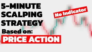 EASY 5 Minute Scalping with Price Action Strategy NO Indicators ONLY Price Chart [upl. by Azil]