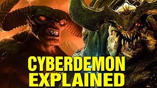 DOOM ORIGINS  WHAT IS THE CYBERDEMON TYRANT HISTORY LORE EXPLAINED [upl. by Bucher]