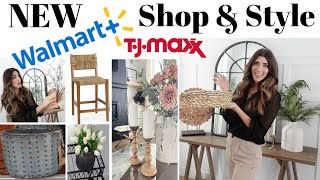 NEW Walmart Shop amp Decorate With Me 2023 \ Styling New Decor  TJMaxx Finds [upl. by Kubiak]