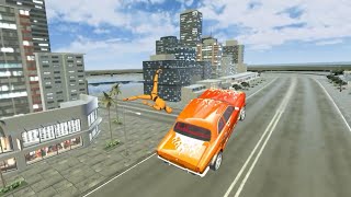 Car Crash Demolition  Car Driving Jamping Crashes  Android Gameplay [upl. by Annoled184]