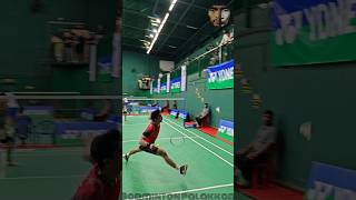 That retrieval 😱🤯🔥 badminton nationalbadminton badmintonhighlights shorts [upl. by Yraek963]