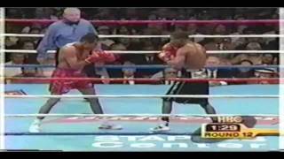 De La Hoya vs Mosley I  Round 12 [upl. by Lucita410]