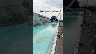 Hemisfèric Valencia Spain 🇪🇸 valencia spain españa hemisfèric umbracle [upl. by Ahsemik]