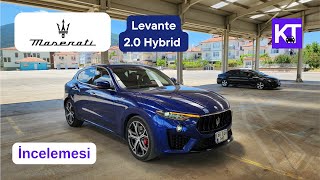 Maserati Levante 20 Hybrid GT İncelemesiİtalyan Güzelliği [upl. by Oniliuqnart]