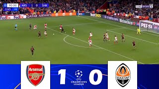 Arsenal vs Shakhtar Donetsk 10  UEFA Champions League 202425  Match Highlights [upl. by Cami]