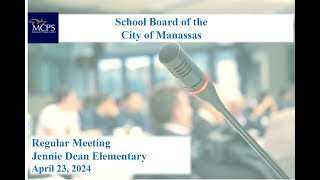 School Board Meeting  April 23 2024 [upl. by Colp]