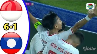 🔴 FULL HIGHLIGHT INDONESIA U16 VS LAOS U16  PIALA AFF U16 amp All Goals HD 2024 [upl. by Jenilee]