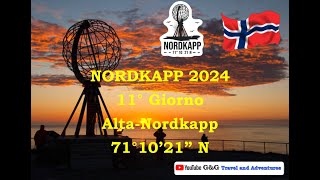 Nordkapp 2024 in moto in solitaria BMW K1600 GT day 11 [upl. by Llerahc]