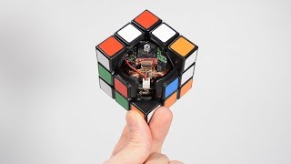 Self Solving Rubiks Cube [upl. by Aihsikal]