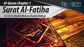 Surah Al Fatiha Multiple Language Subtitles  Mishary Rashid Al Afasy سورة الفاتحة  مشاري العفاسي [upl. by Eneluj]