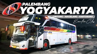 Mencoba Rute Terjauh amp Terbarunya Bus Sinar Jaya Palembang  Yogyakarta 1000 KM [upl. by Dleifniw]