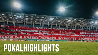 OFCHighlights  2 Runde DFBPokal Kickers Offenbach vs Karlsruher SC [upl. by Fidellia]