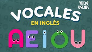 Vocales en inglés  Videos Aprende [upl. by Phelgon71]