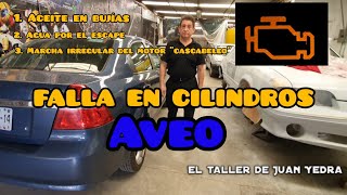 AVEO 2013 FALLAS EN EL MOTOR testigo quotcheck enginequot [upl. by Aidua]