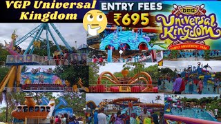 VGP Universal Kingdom  Entry Ticket  Water Rides 🌊 amp Dry Rides  VGP Theme Park in Chennai [upl. by Anne-Corinne]