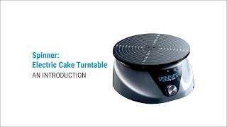 Spinner  Electric Cake Turntable BA130 [upl. by Bamford]