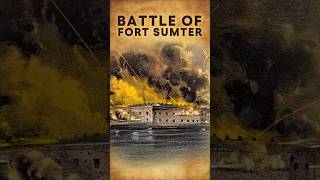 The First Battle at Fort Sumter That Started the American Civil War shorts history facts america [upl. by Nelhsa770]