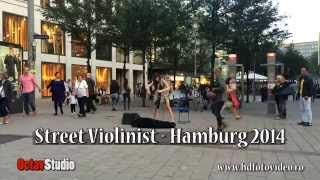 Street Cello Player Hamburg part 1 [upl. by Okimik]