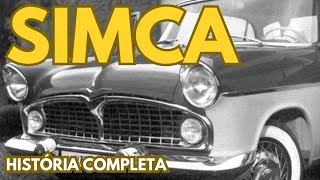 HISTÓRIA DA SIMCA NO BRASIL [upl. by Divaj209]