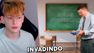 INVADI AULAS PRESENCIAIS agr é sério [upl. by Lilith]