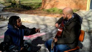 Homeless Man Joins Carlos Whittaker In Song  Danny God OF Second Chances [upl. by Laing]