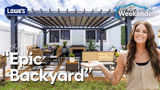 The Weekender quotThe Epic Backyardquot Makeover Season 7 Episode 1 [upl. by Yahsan]