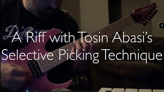 Tosin Abasi’s Selective Picking [upl. by Cherrita89]