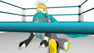 MMD  ARM TRAP CROSSFACE  CANDADO CRUZADO CON MEDIA PALANCA ejecutado por Rin Kagamine [upl. by Yarased]