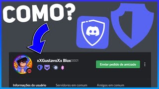 COMO PEGAR O NOVO EMBLEMA NO DISCORD MODERADOR CERTIFICADO DO DISCORD [upl. by Azile]