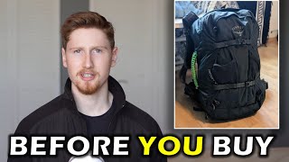 WHY I STOPPED USING IT  OSPREY Farpoint 40L Travel Bag Review [upl. by Zorine]