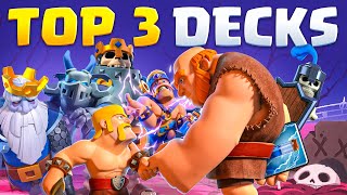 TOP 3 BEST DECKS AFTER THE NEW UPDATE 🏆 [upl. by Nodnrb461]