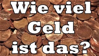 2 Jahre Kleingeld sammeln 💰 Wie viel ist das 💸 [upl. by Enihpesoj962]