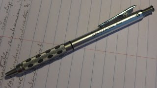 Pentel Graph Gear 1000 05mm Drafting Pencil Review [upl. by Horlacher462]