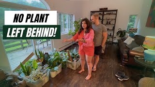 I moved 80 plants from New York to Florida  How to Move with Plants [upl. by Jariv]