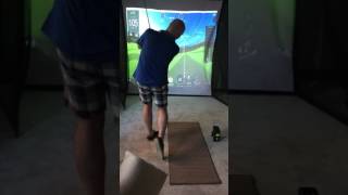 Homecourse Retractable Golf Simulator Screen [upl. by Suixela]