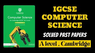 Cambridge IGCSE Computer Science Paper 1  047812 Feb March 2023 [upl. by Heyer]