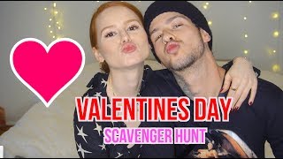 Valentines Day Scavenger Hunt  Madelaine Petsch [upl. by Ellinehc]