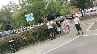 2 New Forest Tour buses at Lyndhurst Main Car Park part 2 10072023 [upl. by Atteiluj]