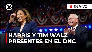 🔴 EN DIRECTO  EEUU  HARRIS y WALZ realizan un mitin en Milwaukee durante el DNC [upl. by Hatnamas]