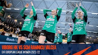 Viborg HK vs SCM Ramnicu Valcea  Highlights  Round 5  EHF European League Women 202122 [upl. by Nikolos974]