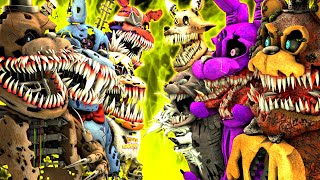 SFM FNaF Corrupted vs Twisted [upl. by Dan831]