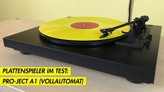 ProJect A1 Plattenspieler Vollautomat  KurztestPreviewUnboxing [upl. by Berkshire]