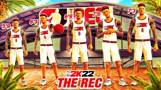 THE BEST REC CENTER BUILDS AT EVERY POSITION IN NBA 2K22 NEXT GEN [upl. by Elyse]