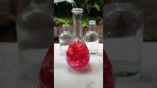 Potion making ASMR  Bottling Dragon Fire apothecary potions potion asmr asmrvideo [upl. by Etiam890]