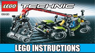 LEGO 8049 Instructions  Log Handler  Technic Alternative Model B [upl. by Hoenack220]